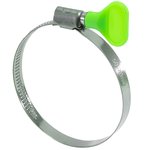 50 шт/уп. Хомуты с ключом, нерж. сталь 50-70 мм Политех Инструмент Инструмент 3204170