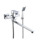 Смеситель для ванны с душем РМС SL144-006E универсальный Хром