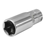 Гол.торц.удли 1/2, 22мм ,6-гр.-FLANK. с насеч. CrV Pobedit 2844522