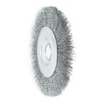 Щетка для точильно-шлифовального станка Радиальная 150 мм, стальная витая проволока, Pobedit Pobedit 2125715