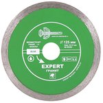 Диск алмазный отрезной 125*22,23 Сплошной Эксперт Гранит hot press Trio-Diamond EG352