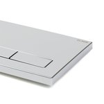 Клавиша смыва, без выступа кнопки, материал пластик, цвет хром Elsen E16.chrome