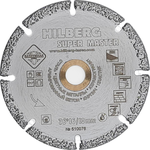 Диск алмазный отрезной 76*10 Hilberg Super Master Hilberg 510076