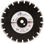 Диск алмазный отрезной 350*25,4*12 Асфальт Серебряная пайка Trio-Diamond GA773