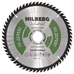 Диск пильный Hilberg Industrial Дерево 210*30*60Т Hilberg HW212