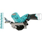 Пила циркул акк Sturm, 12В, 1BatterySystem12V, 85мм, пропил 27мм, без АКБ и ЗУ, CCS1285