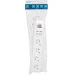 Удлинитель U-4g-1.5m-Z-V-USB с 4 евророзетками и 2 USB-портами (с/з, с/в) 1,5м Jilion 9534310