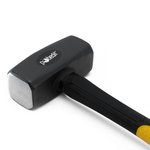 Кувалда 2000 г, обрезиненная рукоятка, 70% фиберглас, Pobedit Pobedit 2530620