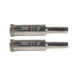 Сверло труб. алмазное по стеклу D-12мм Pobedit 3003012