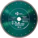 Диск алмазный отрезной 350*25,4 Турбо Железобетон Trio-Diamond TP179