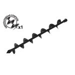 Шнек (100 мм; 840 мм; 20 мм) для грунта CARVER 01.003.00014
