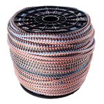 Шнур вязаный полипропиленовый с сердечником цветной Ф15 мм (200м) 69  ктекс; 510 кгс Политех Инструмент Инструмент 8001150