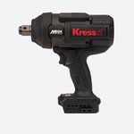 Гайковерт аккумуляторный бесщеточный KRESS KUB35.91, 20В, 1700 Нм, без АКБ и ЗУ, кейс