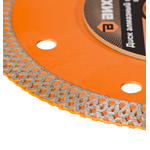 Диск алмазный, сплошной 125 х 22.2 мм, тонкий, сухая/мокрая резка Вихрь 73/10/3/23