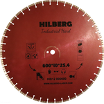 Диск алмазный отрезной 600*25,4*12 Hilberg Industrial Hard Hilberg HI812