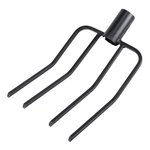 Вилы садовые 4-х рогие 230*260мм б/ч, Polyagro Polyagro 7660705