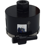 Коронка алмазная по керамограниту 80 мм Серебряная пайка Trio-Diamond GCB770