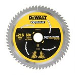 Пильный диск DeWALT XR DT99570 216 мм. 60 TPI DT99570-QZ