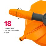 Разбрызгиватель вращающийся на круглой подставке LUXURY, 3 лопасти, Polyagro Polyagro 7573235