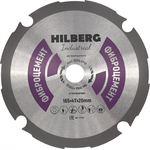 Диск пильный Hilberg Industrial Фиброцемент 165*4T*20 mm Hilberg HC165