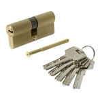 Цилиндр. механизм, ключ-ключ,цвет:золото,70 мм Pobedit Pobedit 8127070