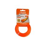 Леска для триммера, d=2.0 мм, l=15 м, звезда, оранж., картон Sturm GT3535-2.0-8-15