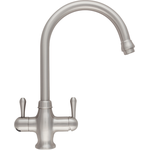 Кран комбинированный Atoll NKD0312NP-L полуматовый никель (Nickel Plated)