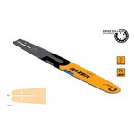 Сварная многослойная направляющая шина  для цепных пил Rezer 505 L 8 G 03.016.00025