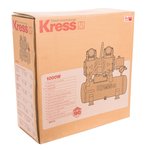 Компрессор воздушный безмаслянный KRESS KP110, 1000 Вт, 8л