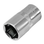 Головка торц. 1/2, 16мм ,6-гр.-FLANK. с насеч. CrV Pobedit 2843516