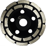 Чашка алмазная 125 Сегментная двухрядная Про Trio-Diamond TCW260