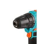 Дрель аккумуляторная б/щ Sturm, 12В, 1BatterySystem12V, 35Нм, 2х2.0Ач, TYPE-C, картон CD1235BL