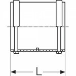 Муфта двухраструбная 110 REHAU 11214941001