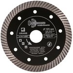 Диск алмазный отрезной 125*22,23 Турбо серия Grand hot press Trio-Diamond GUT712