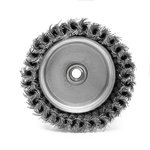 Щетка-крацовка Чашка с бандажом 125мм/М14, стальная, Pobedit Pobedit 2129125