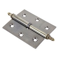 2 шт/уп,Петля дв. разъемн. Лв 75х63х2,5мм, бронза Pobedit 8132103