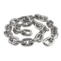 Круглозвенная цепь TOR G80 6х18, оцинкованная 1001479
