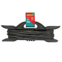 Удлинитель на рамке 50 м, 2х1.5 Калибр 00000034377