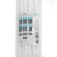 Термоусаживаемая трубка 4:2 белая 1м  Jilion 9536250