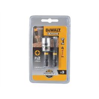Биты DEWALT DT70535T FLEXTORQ PZ2 50 мм c магнитным держателем MAGNETIC SCREW LOCK DT70535T-QZ