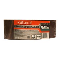 Шлифовальная лента Sturm! 9010-B76x533-120
