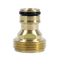 Штуцер латунный с внешней резьбой 3/4   Polyagro 7577335