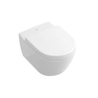Унитаз, Villeroy&Boch Subway 2.0 подвесной шгв 370*560*365 CeramicPlus цвет-альпийский белый Villeroy&Boch 5614R0R1