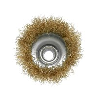 Щетка-крацовка Чашка 75мм/М14, латунированная, Pobedit Pobedit 2127075