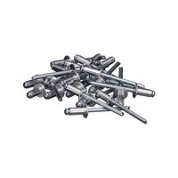 50 шт/уп Заклепки алюм. вытяжные 4,8*10 мм Политех Инструмент Инструмент 2951060