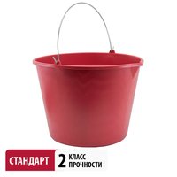 Ведро ударопрочное штукатурно-малярное 20 (с носиком) Политех Инструмент Инструмент 1082220