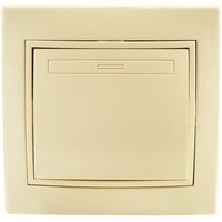 Выключатель одноклавишный промежуточный С/У. бежевый Jilion 9533133