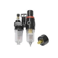 Масловлагоотделитель с регулятором давления и лубрикатором, 1/4” 02.020.00002
