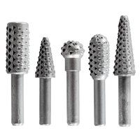 Набор шарошек по дереву, рашпильных ø 6 мм * L 60 мм Pobedit 2160025