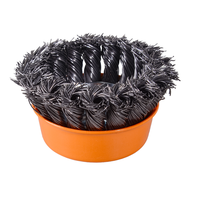 Щётка чашечная для УШМ, крученая, 75 мм Вихрь 73/1/3/56